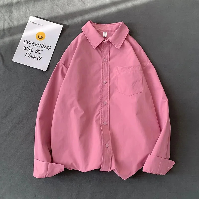 Casual colored womens shirts and Korean matching chic long sleeved office jackets 250319