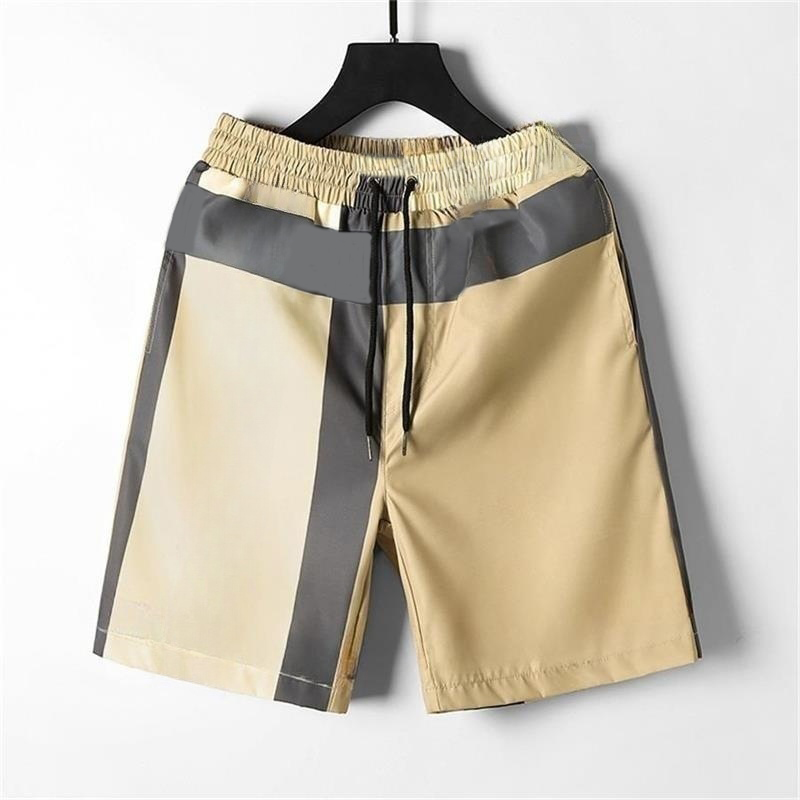 2025Trendy New StyleStreet plaid shorts, men's new summer pants, fashionable beach pants, straight leg sports casual pants