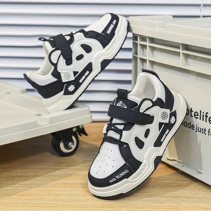 Fashion Mesh Breathabl Kids Sport Shoes Boys Sneakers Spring Summer Children Girls Outdoor Running Shoes Non Slip Board Shoes 250319