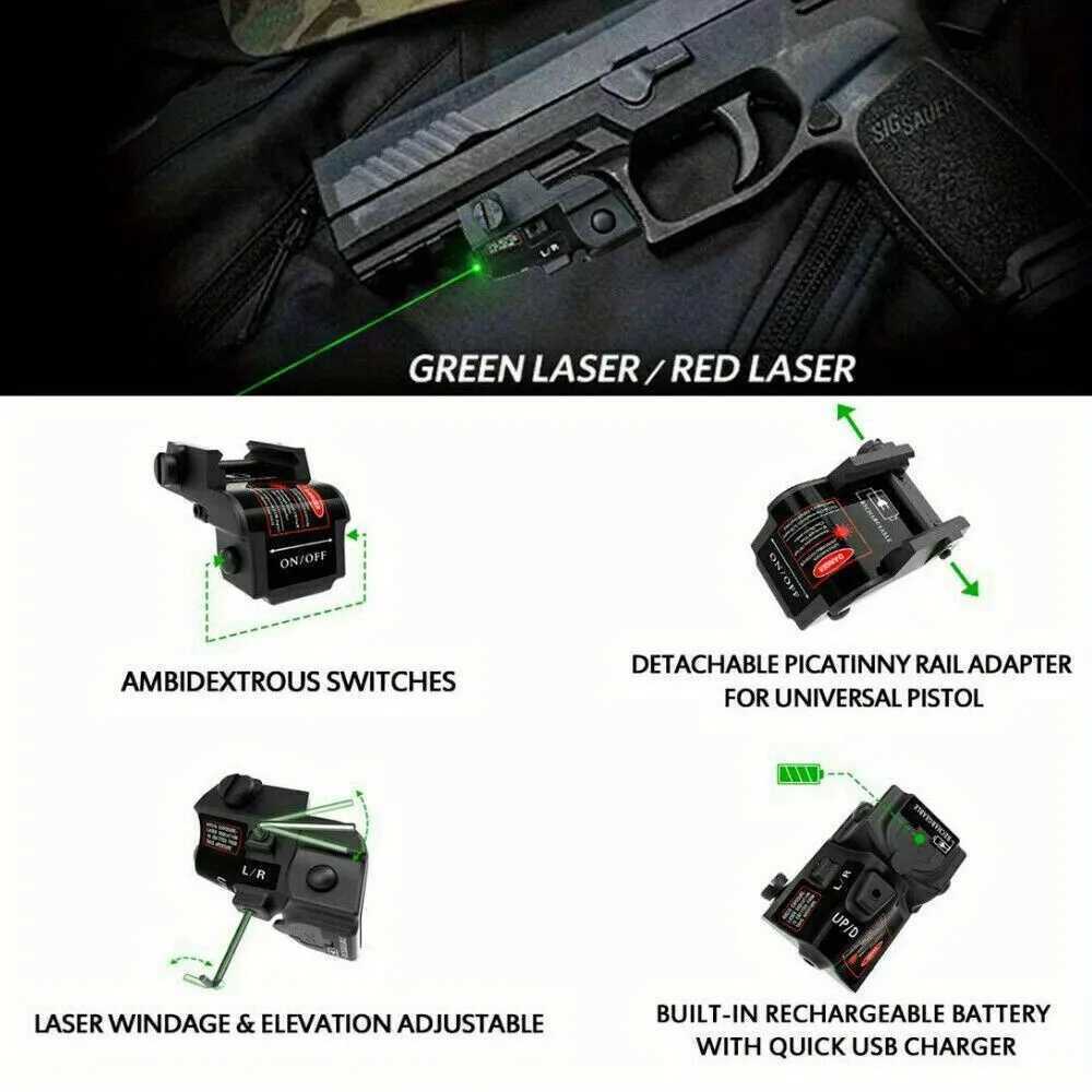 USB charging green laser sight suitable for Taurus G2 G2C G3 G3C X250319