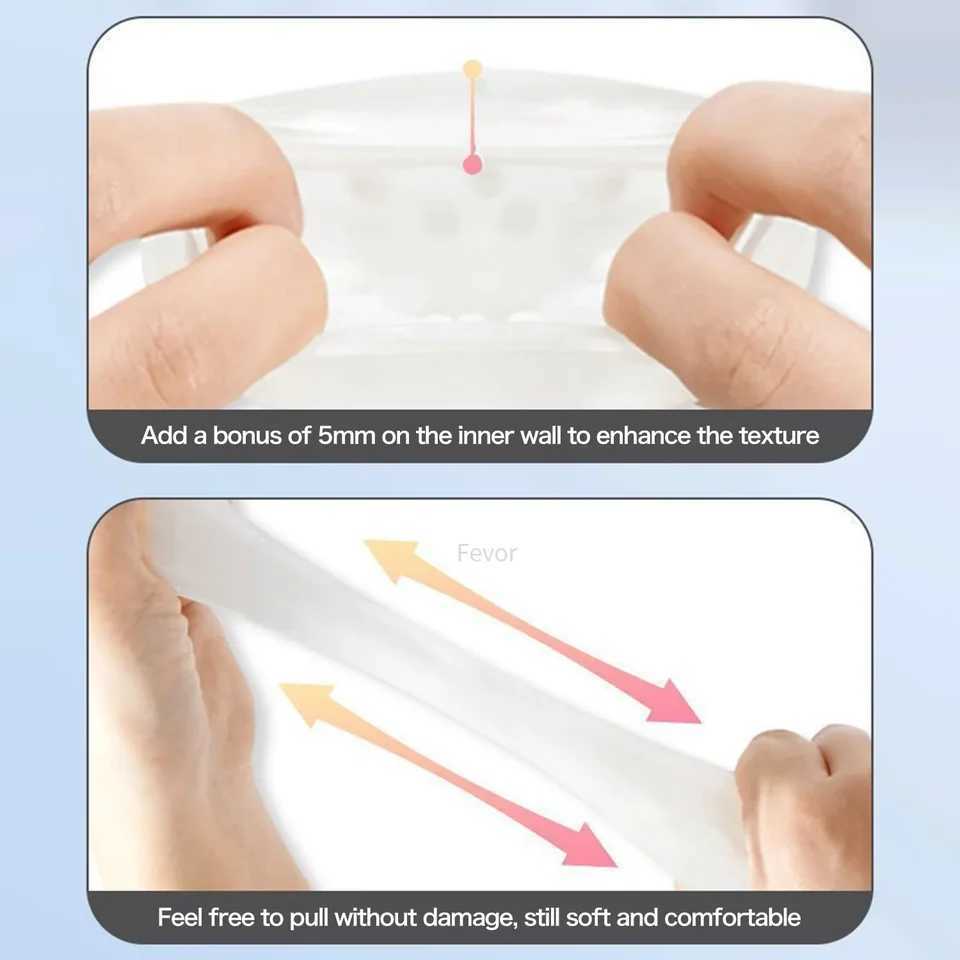 Male Pocket Cat Masturbation Egg Portable Stimulating Penis Massager Silicone Stretchable Masturbator Adult Sex ToyXJ250319