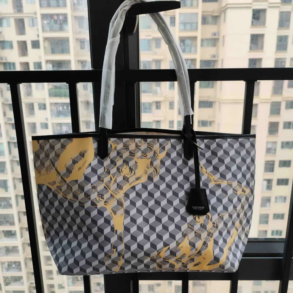 New Tote for Famous Brands Casual Totes Large Capacity Shoulder Women Bags High Quality LOUP NOIR Bag