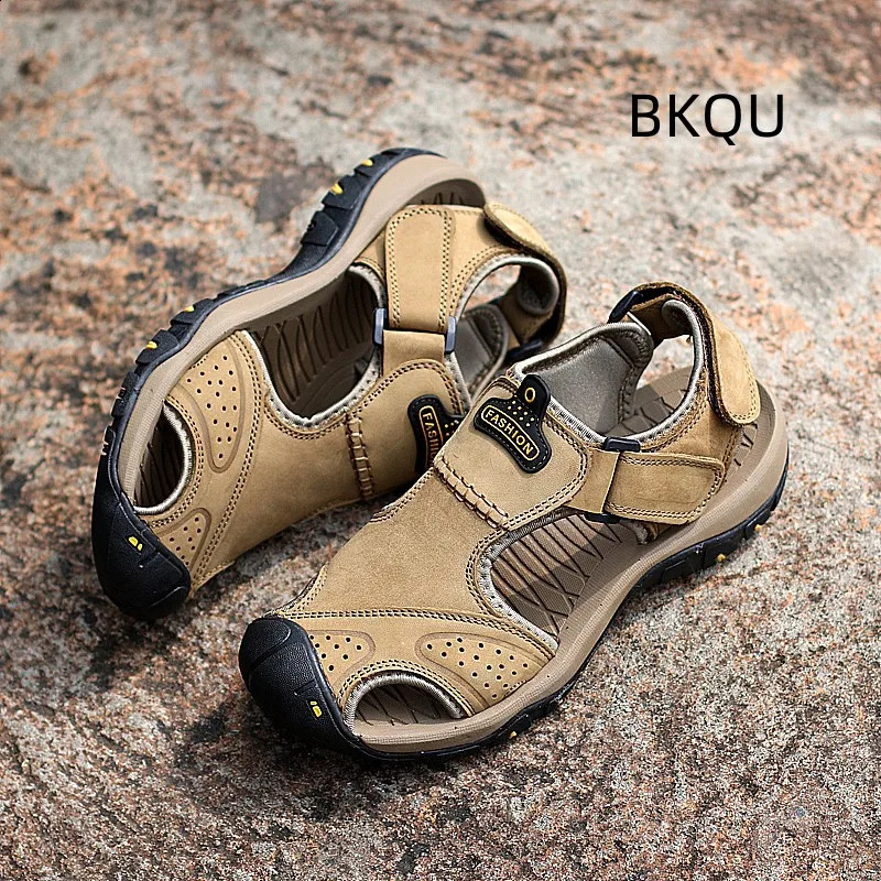 Mens Summer Sandals Fashion All-match Trendy Comfortable Breathable Massage Wear-Resistant Sports Big Size Casual Summer Main 250317