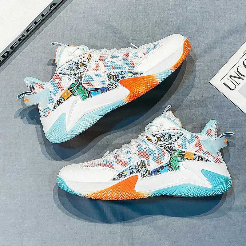 Fall High-top Non-slip Outdoor Sneakers High Quality Basketball Shoes Mens Sneakers Basketball Shoes Z250319