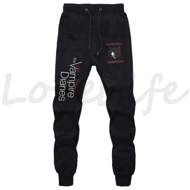 The Vampire Diaries Pants Unisex Sport Pants Casual Sweatpants Men Women Trousers Breathable Long Pants Teens Jogger Pants X250319