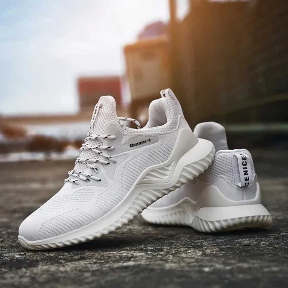 Mens Running Shoes Breathable tennis Outdoor Sports Shoes Causal sneakers Men Plus Size Shoes 38-46 Z250319