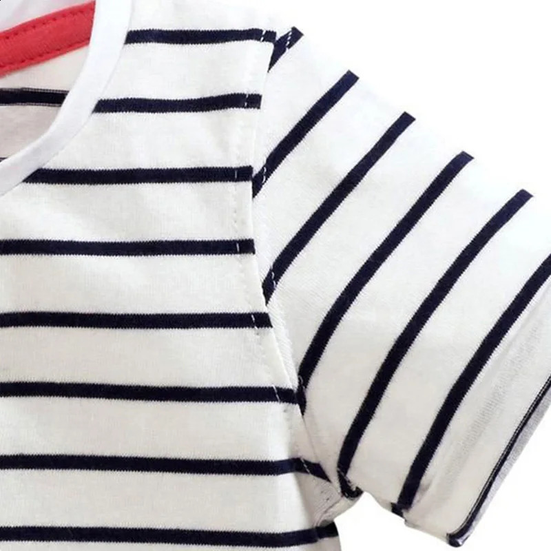 Kids Girl T Shirt Summer Baby Cotton Tops Toddler Tees Clothes Children Clothing Cartoon T-shirts Short Sleeve Casual Wear 250319