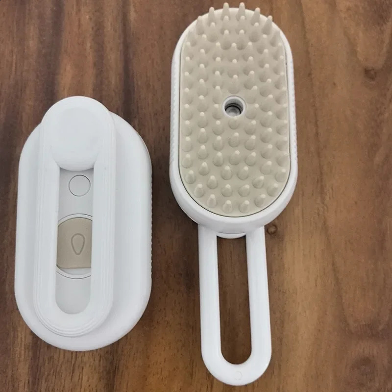 3in1 Steam Brush Cat Comb Water Pet Electric Spray Hair Massage 250318