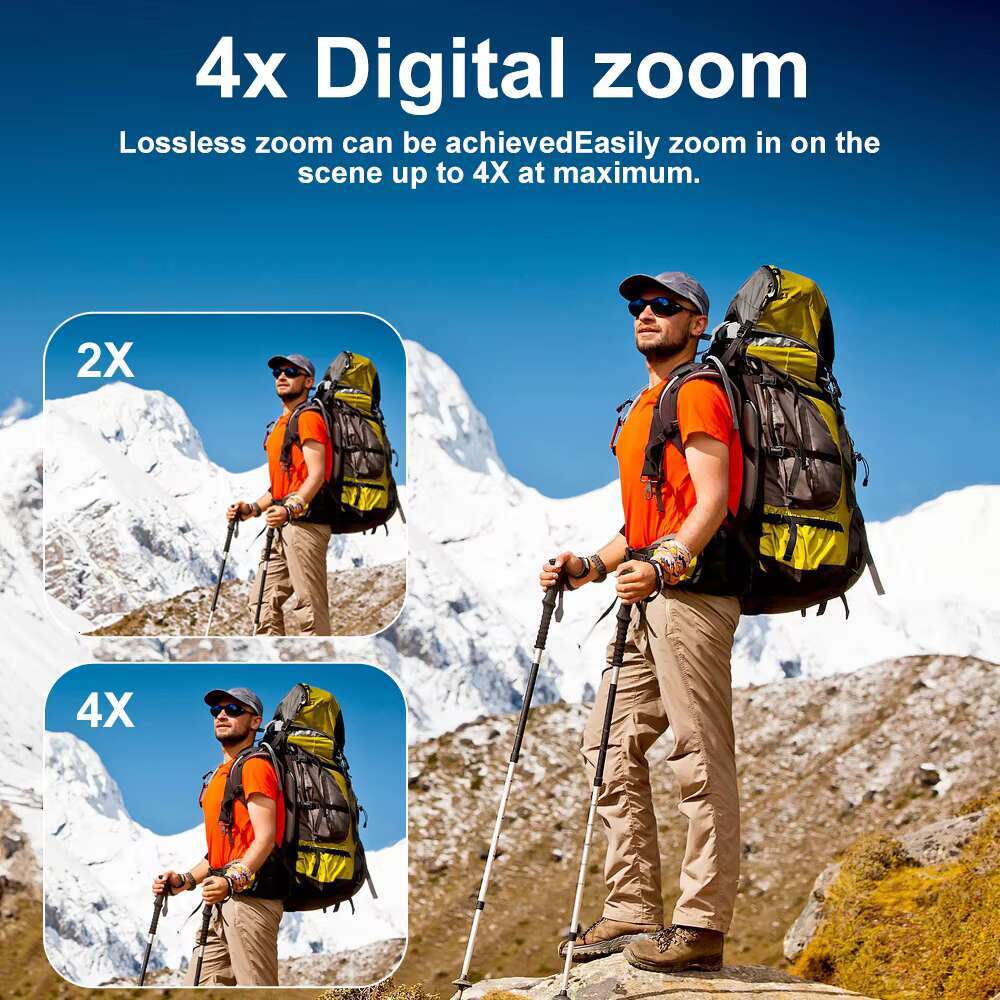 2024 Latest Launch UHD 6K WIFI 5K EIS 4K 60FPS Super Night Vision Action Camer Screen Dual Screens 50MP Sports Camera