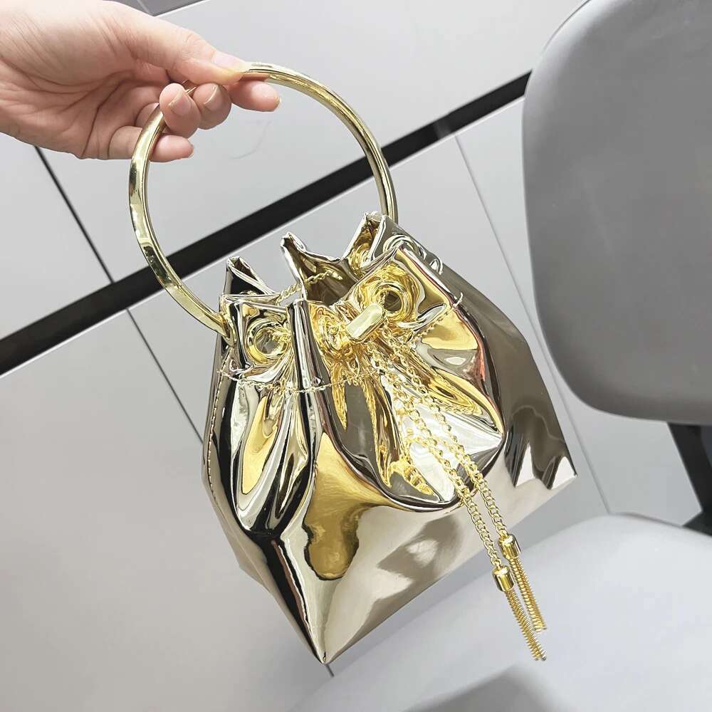 Women's Evening Clutch Purses And Handbag Designer Shoulder Bucket Bag Purse Female Banquet Payty Bags