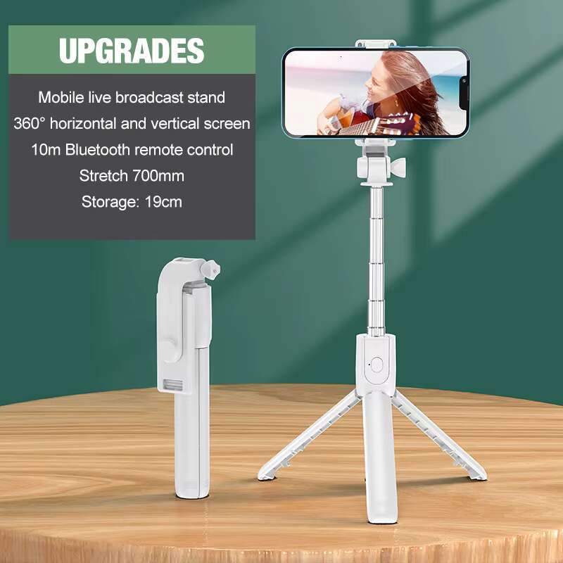 Hongdak Fill Light Live Streaming Support Universal Mini Multifunctional Mobile Selfie Stick Factory Wholesale