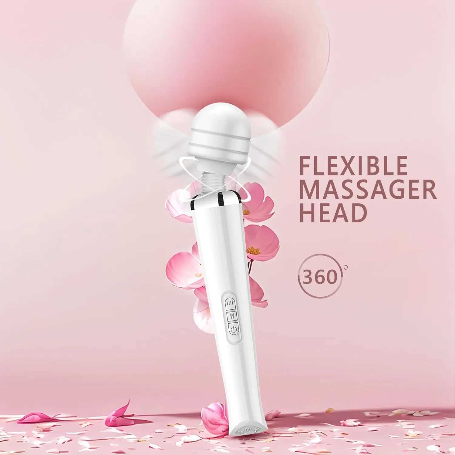 Powerful Dildo AV Vibrator Huge Magic Wand for Female Couples Body Massager Clitoris Stimulator Vibrator for Women Adult Sex Toy W250319