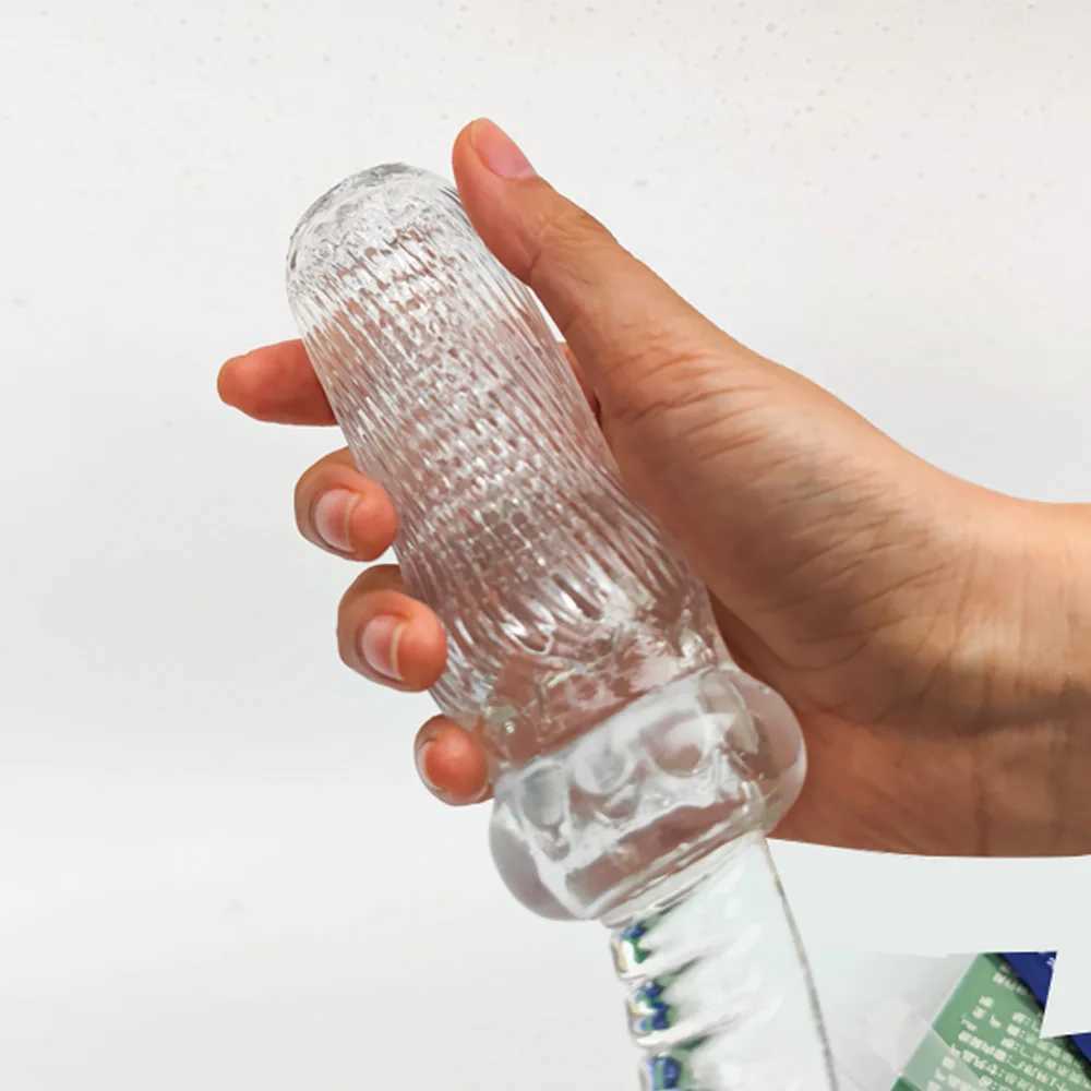 Masturbation Cup for Men Soft Male Exercise Penis Massage Sexy Pocket Pussy Oral Sex Toy Vagina Adult Goods 18+XJ250319