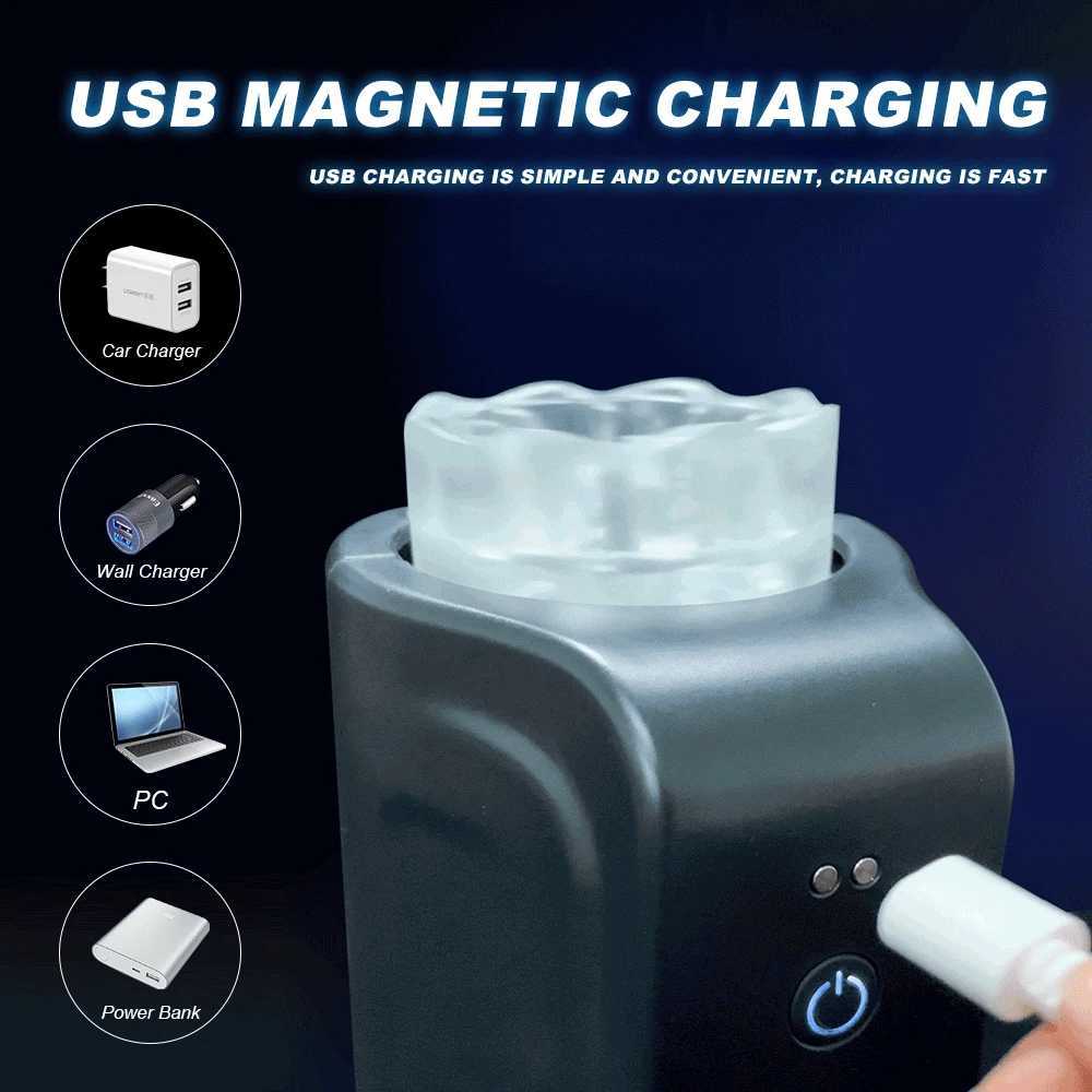 Automatic Telescopic Thrusting Rotating Male Masturbator Cup Vagina Blowjob Sucking Machine Real Equipment Adult Sex Toy for MenXJ250319
