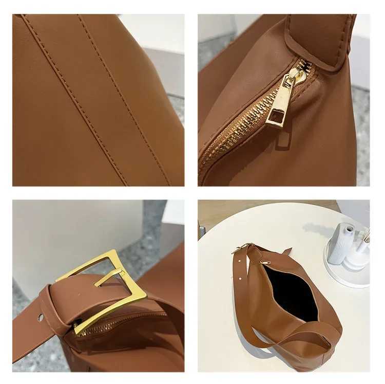 New Arrival Vintage Pillow Design PU Leather Boston Handbag For Women Casual Large Capacity Shoulder Crossbody Bags Fashion Shopper Totes T250318
