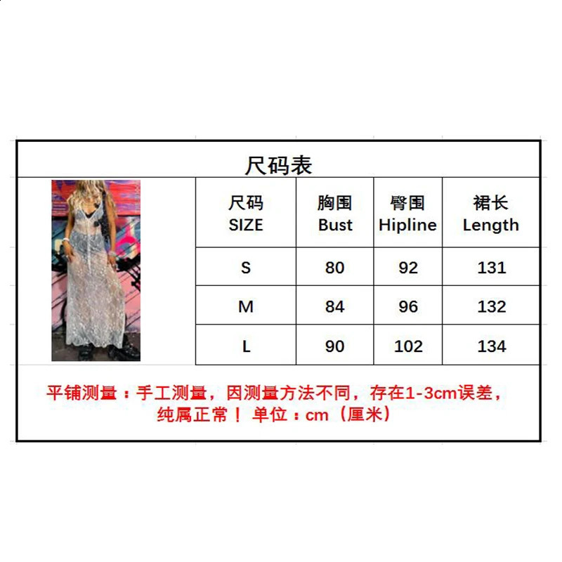 Y2k Sexy Lace Floral See-through Slip Club Night Party Dresses for Women Spring Summer Beach Casual Cover-up Long Dress 250319