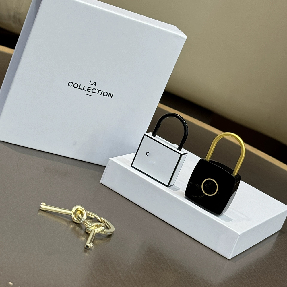 Valentine's Day lock and key metal set box Bag Charms exquisite practical pendant ornament perfect souvenir companion gift