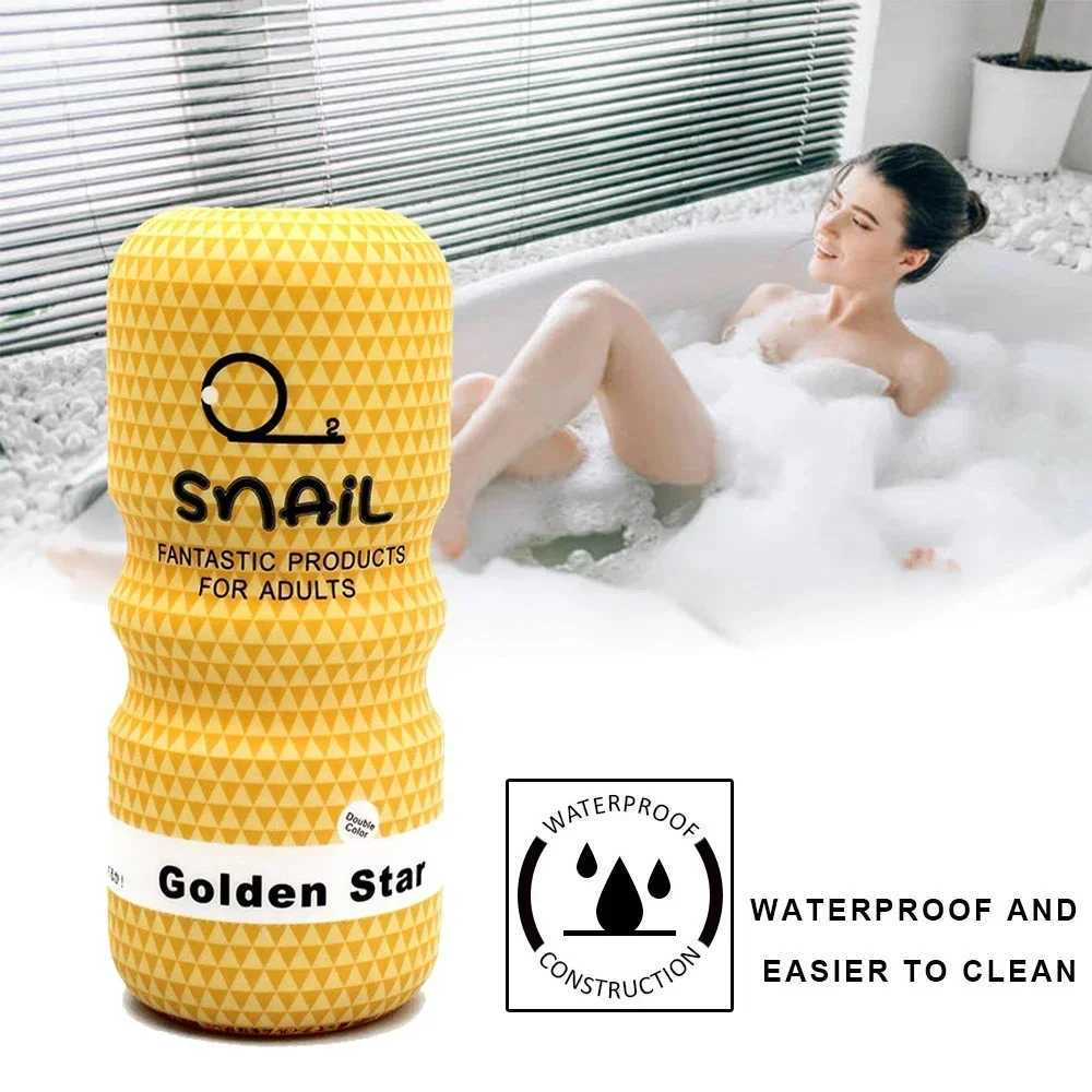 Masturbation Cup for Men Soft Male Exercise Penis Massage Sexy Pocket Pussy Blowjob Toy Vagina Adult Goods Sex Shop 18+ W250319