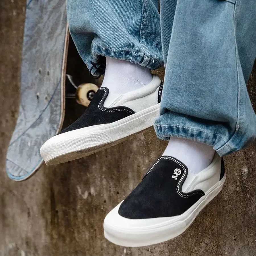Joiints Mens Wan Vcani Slide - Used for Skateboarding Summer Suede Cvas Loafer Painting Fi Lightweight Sports Shoes Y250318