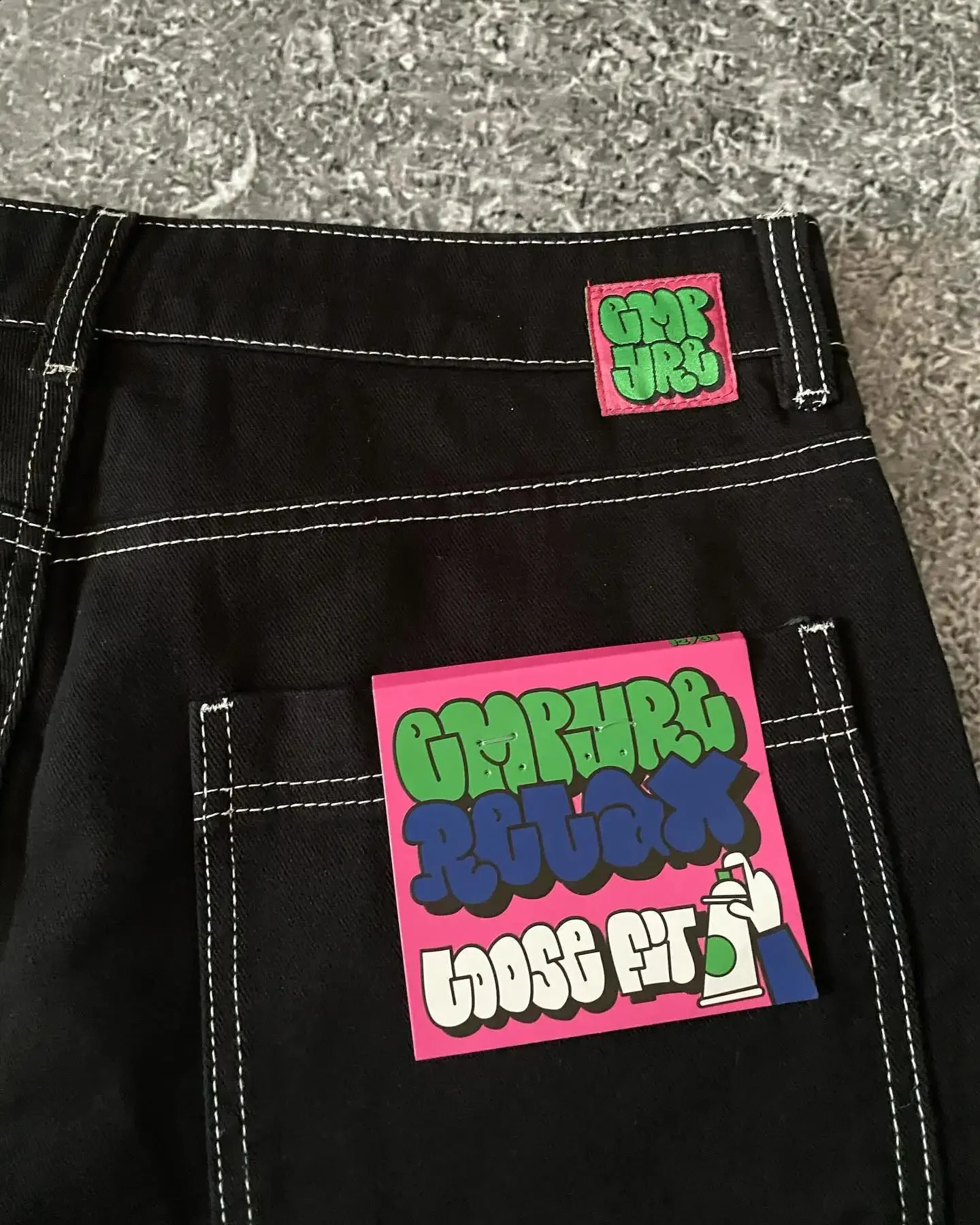 American Street Retro Cartoon Letter Embroidery Denim Shorts Baggy Wide-leg Jeans Men Y2k Hip Hop Casual Versatile Shorts Women 250319