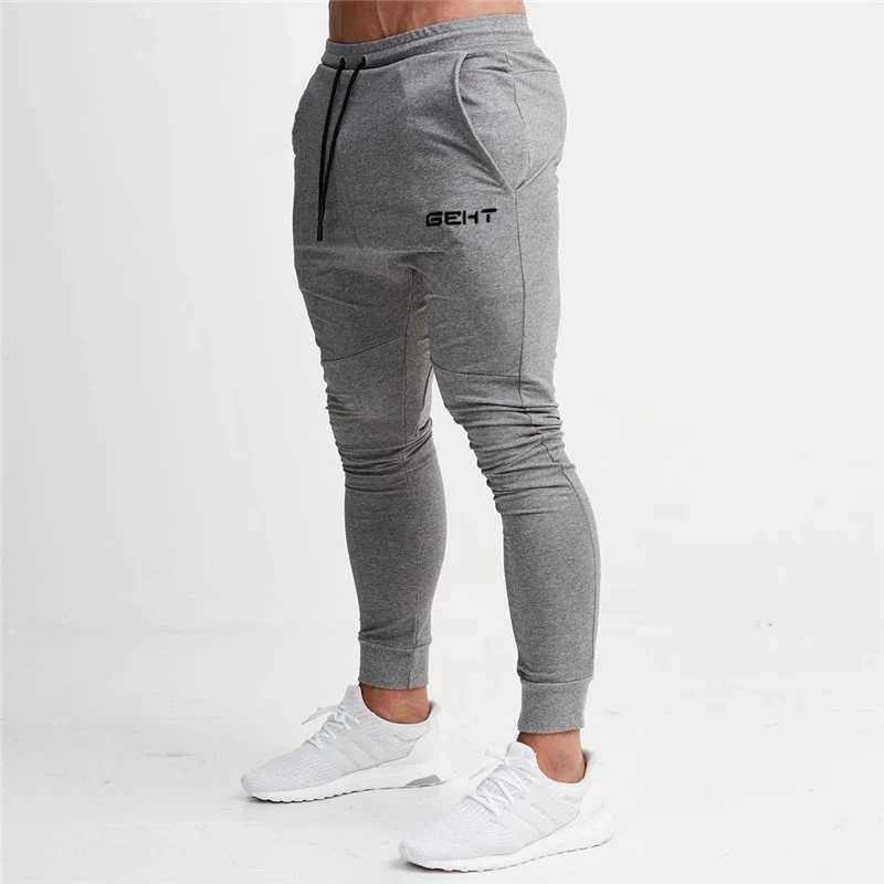 2024 GEHT brand Casual Skinny Pants Mens Joggers Sweatpants Fitness Workout Brand Track pants New Autumn Male Fashion Trousers X250319