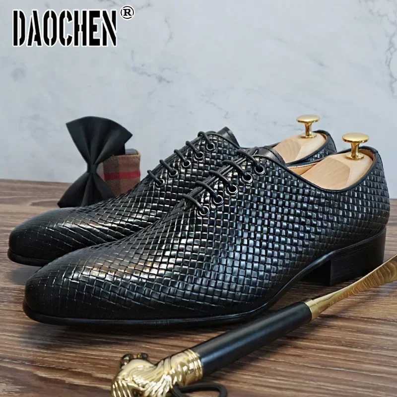Handmade mens Wingtip Oxford shoes GENUINE CALF LEATHER TRADE BROGUE DRESS SHOES WEDDING FORMAL SHOES FOR MENXJ250319