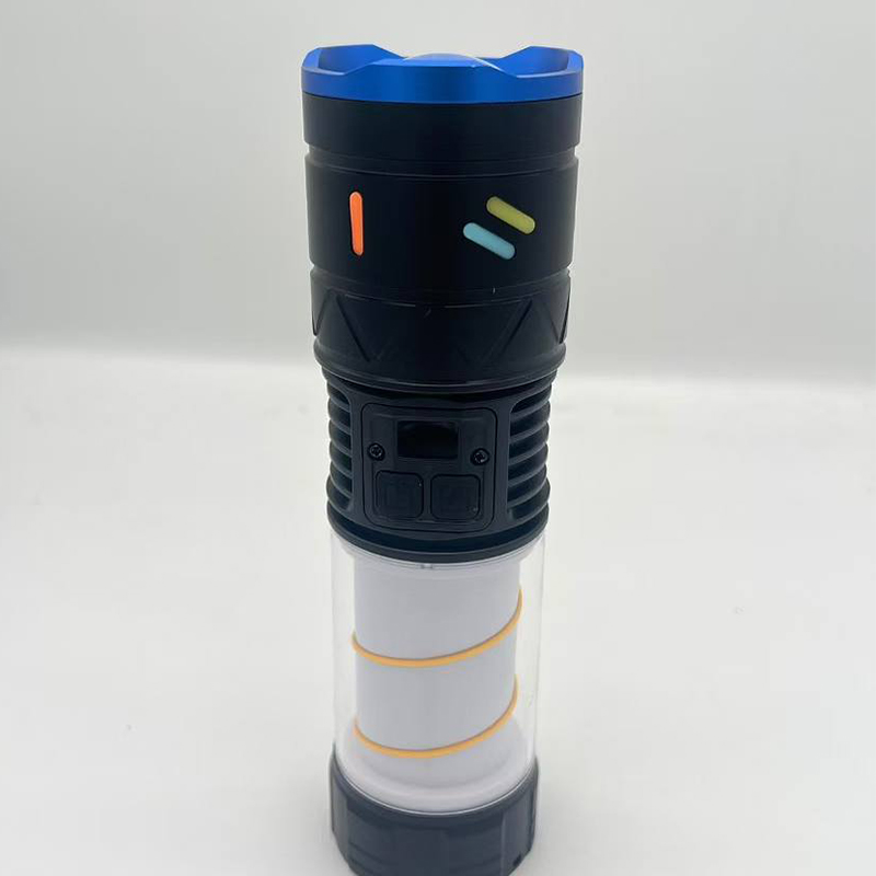 Weather-Resistant Compact Rechargeable LED Flashlight for Outdoor Activities