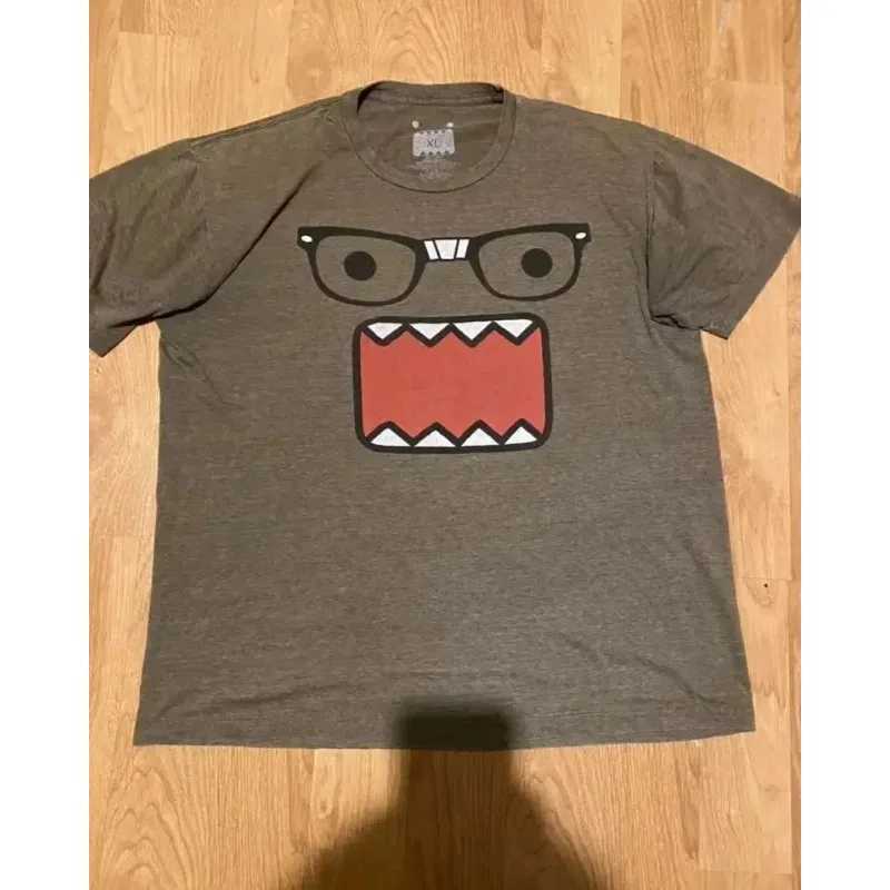 Kawaii Oversized Summer Trend Funny T-shirt Printed Versatile Pair of Cotton Y2k Casual Loose Top New Simple Retro T-shirtT250318