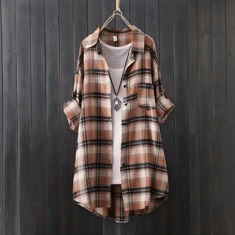 Sun Protection Japanese retro clothing cardigan womens elegant top mid length style jacket summer shirt 250319