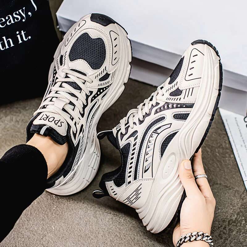 2025 new men's sports shoes men's tennis shoes men's casual sports shoes breathable designer fashionable men's running shoes