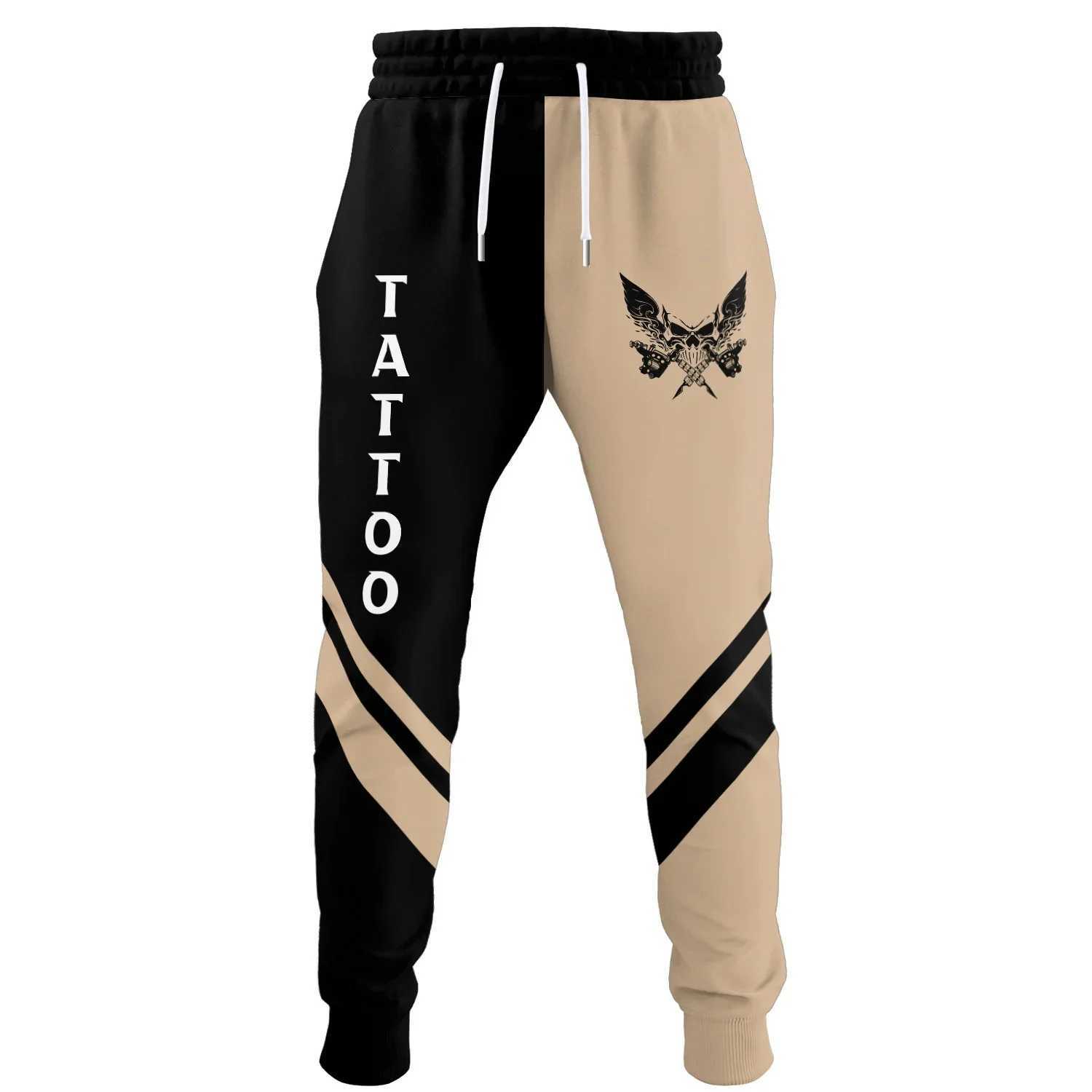 Tattoo Artist Personalized Name 3D All Over Printed Men Sweatpants Autumn Fashion Unisex Casual Tattoo Joggers Pants MP05 X250319