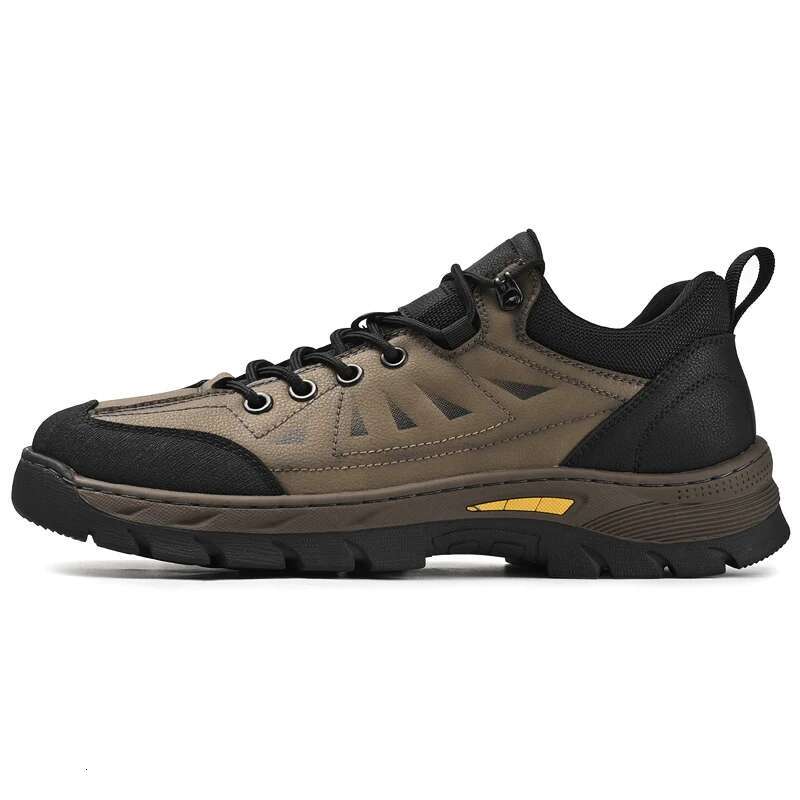 2025 New Outdoor Hiking Men's Thick soled Wear resistant Designer Fashion Sports and Leisure Waterproof and Anti slip Walking Shoes