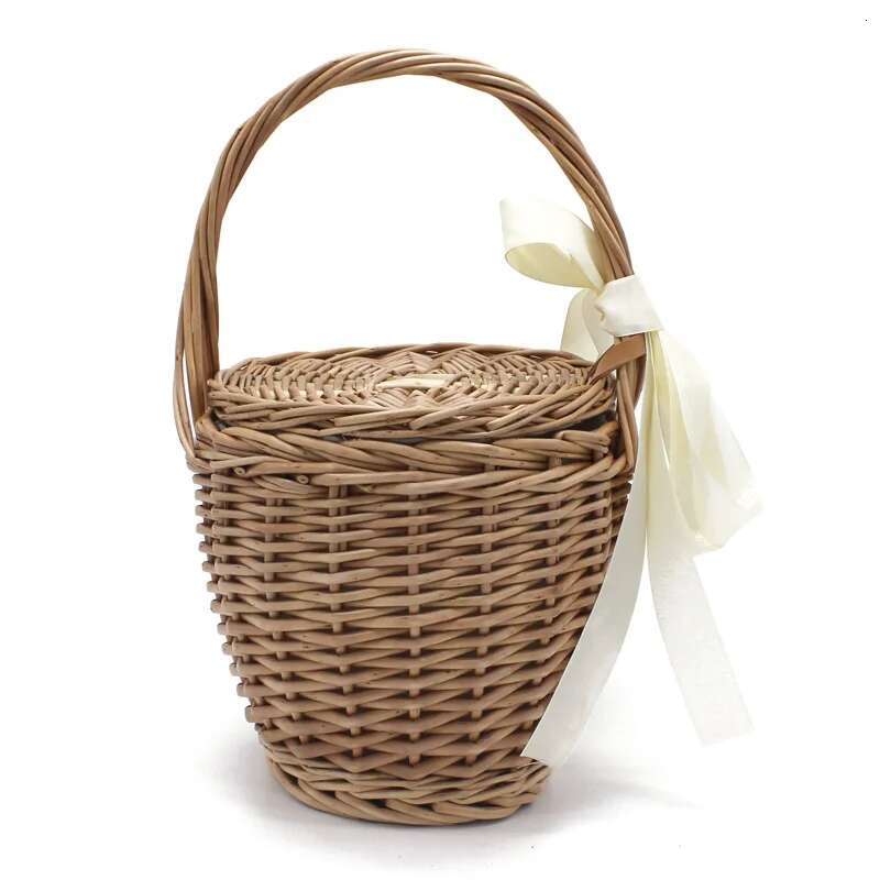 Fashion Beach Ladies Hand Bag Tote Travel Clutch Bohemian Straw Women Summer Wicker Basket Handbag