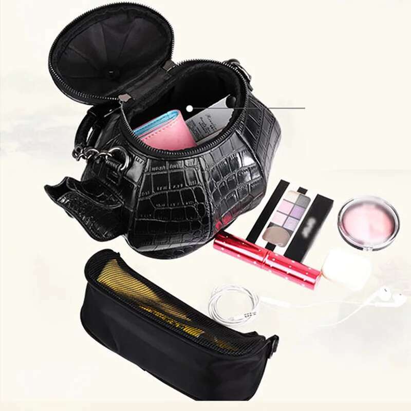 New Kettle Messenger Unisex Hard Cool Personality Satchel Korean Female Male Single Shoulder Handbag Bagteapot Bag