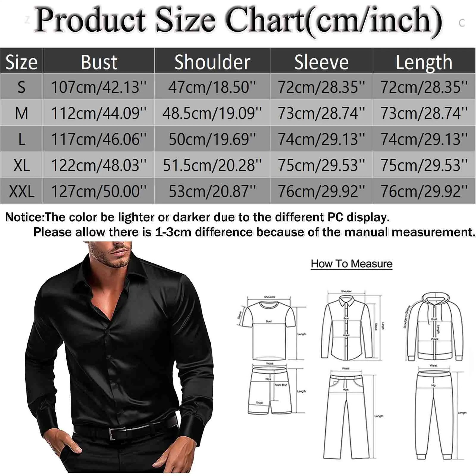 Mens Black Satin Shirt Stretch Wrinkle Formal Wedding Prom Long Sleeve Dress Shirt Casual Bussiness Slim Fit Button Down Shirts 250318