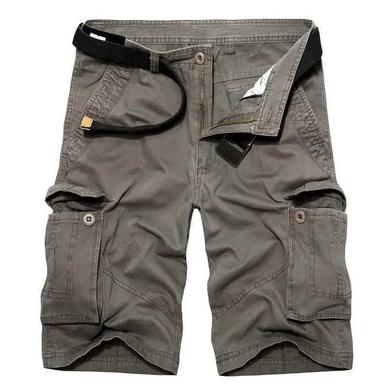 Summer new five point tool shorts mens fashionable multi pocket pants W250319