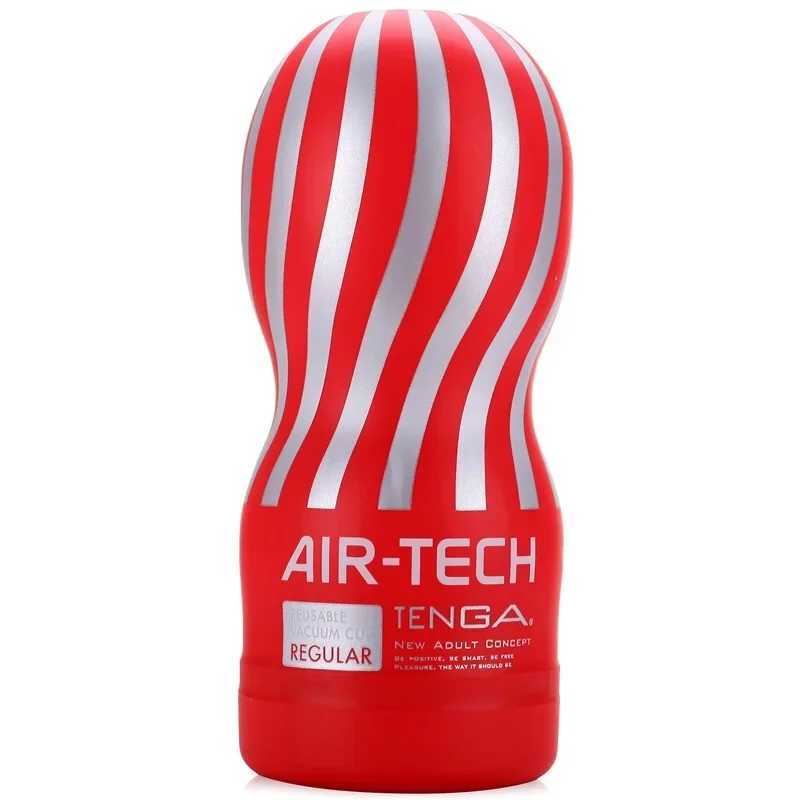 TENGA Reusable Vacuum Sex Cup Japan Original Air-tech Soft Silicone Vagina Real Pussy Sexy Pocket Male Masturbator Cup Sex Toys W250319