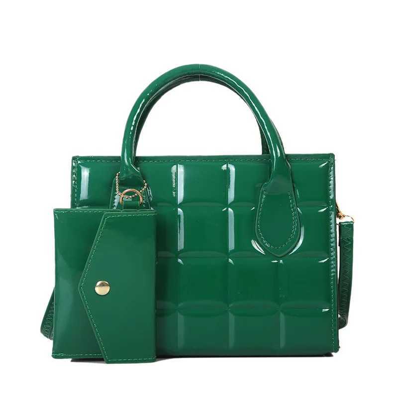 New Casual PU Leather Shoder Bag for Wen Fashion Solid Color Crossbody Handbags Purse Fem Simple Designer Bag Z250318