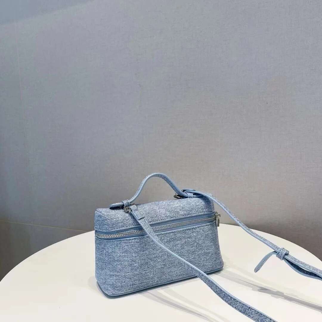 High Quality Fashion Blue Denim Hobo Women's Handbag Lady Purse Shoulder Messenger Female Casual Bag