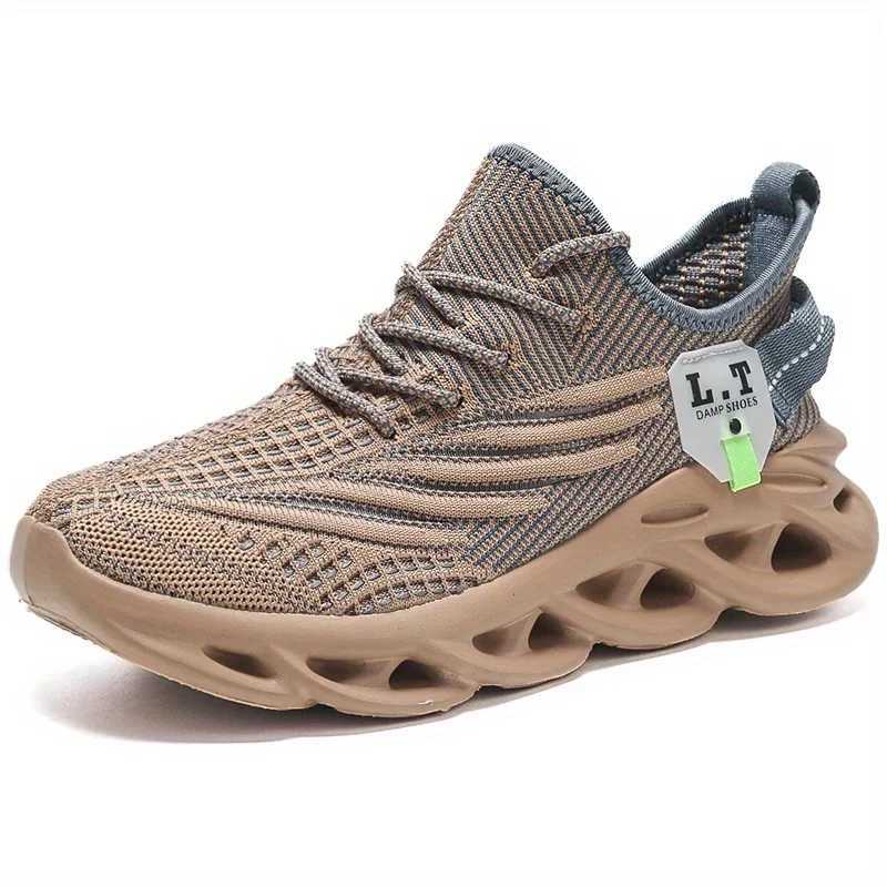 Mens Lightweight Fashion Plus Size Casual Sneakers Sports Mens Shoes Comfortable Breathable Shock Absorber Running Shoes Male Z250319