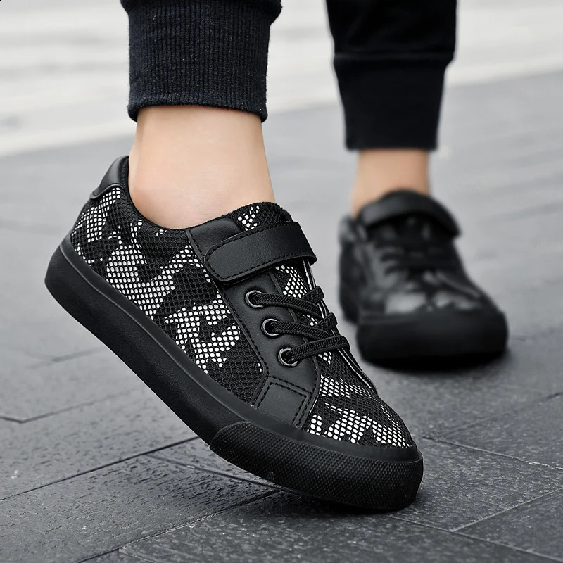 Kids Shoes Children Sneakers vulcanized Non-slip Wear Resistant Sports Walking Childrens Skate Shoes Quality Sneakers for Boys 250319