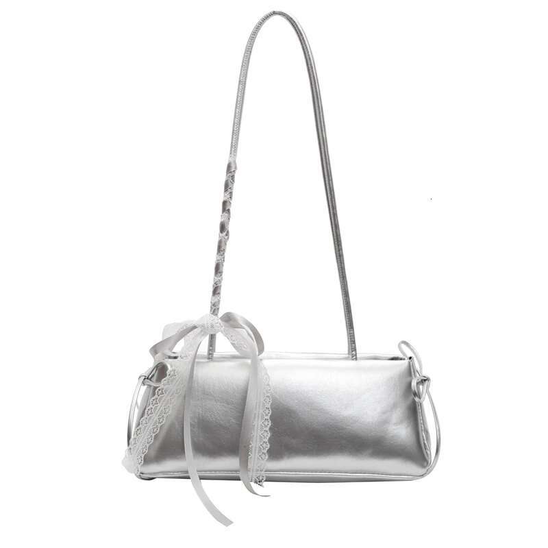 Shoulder PU Leather Ladies Clutch Trendy Underarm Bag Lace For Women Work Shopping Travel
