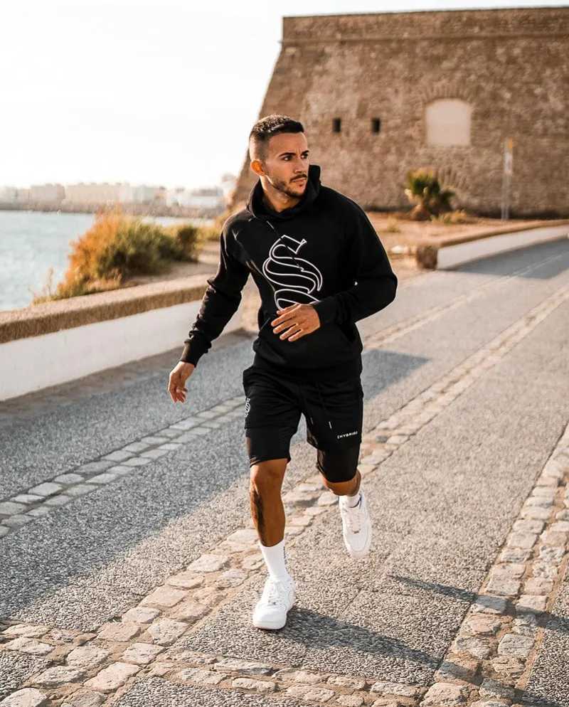 2023 camouflage running shorts mens 2-inch double-layer fast drying gym shorts fitness jogging shorts mens sports shorts W250319