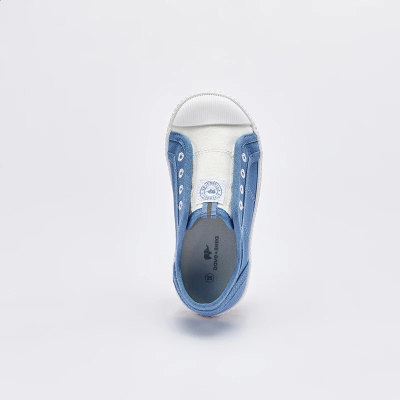 Dave Bella Children Slip-on Shoes Spring Autumn School Casual Shoes Little Kids Boys Girls Canvas Shoes DB1247939 250319