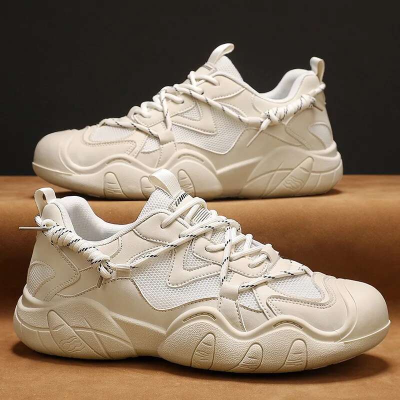 2025 New Men's Breathable Leisure Platform Sports Internet Celebrities Popular Network Designer Fashion Anti slip Mountaineering Shoes