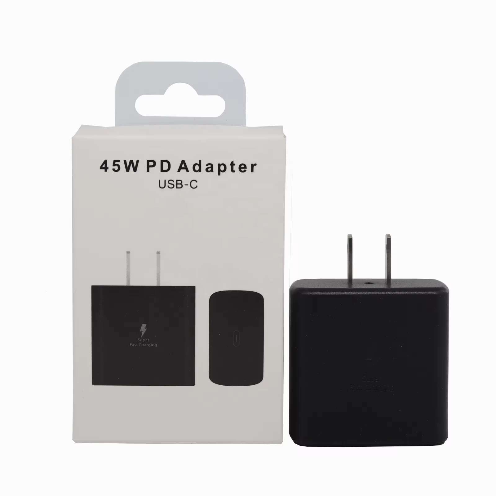 45W Super Charging USB Power Adapter PD 3.0 TYPE C Fast Charger for Samsung Galaxy Note 10/Note 20 S21 S22