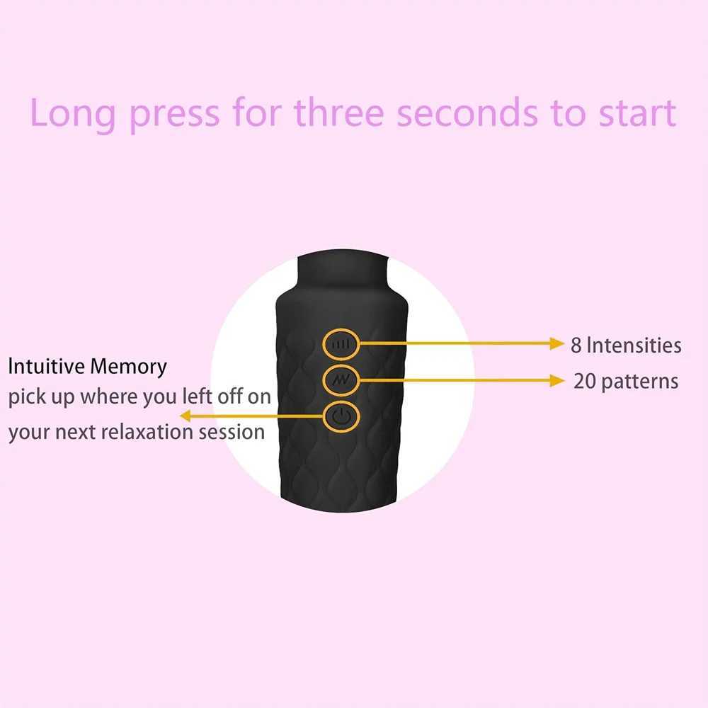 20 pulse modes and 8 strong speed rechargeable silicone vibrators sex toy sticks massagers clitoral stimulation vibrators W250319