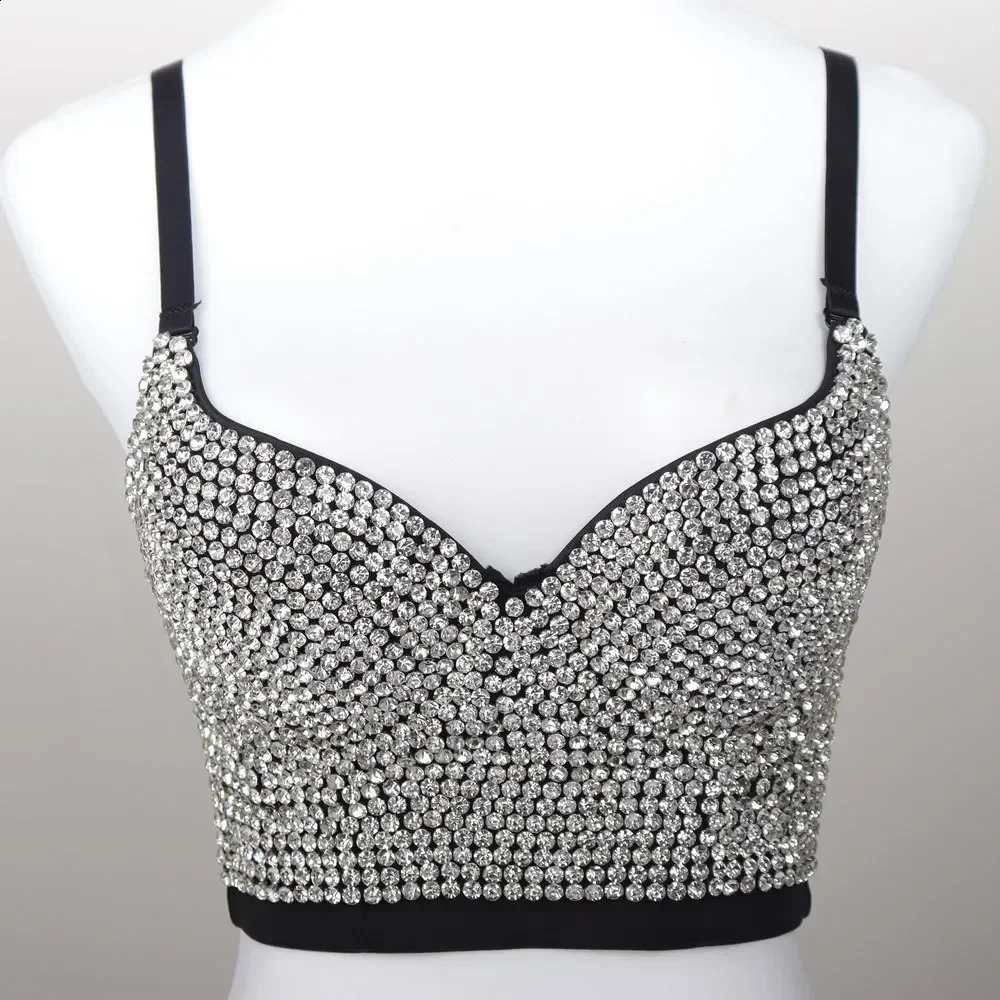 Fashion y2k Tank Top Women Shaper Blusa Stage Push Up Bra Ladies Crop Tops Sexy Halter Shirt Woman Clothes Bralette Corset Camis 250319