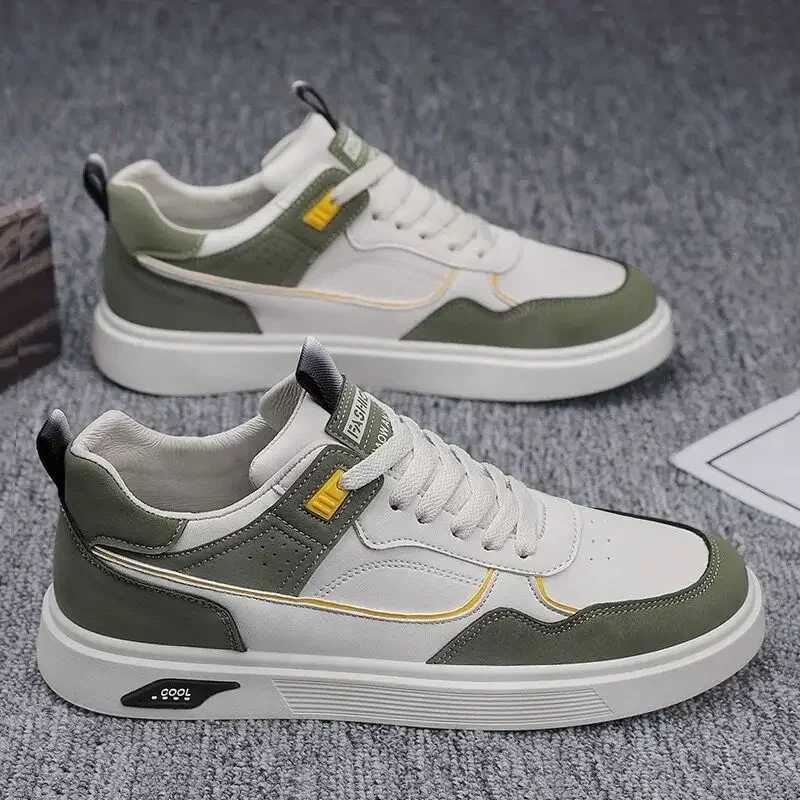 2024 New Mens Sneakers Outdoor Comfortable Lightweight Running Shoe Vulcanized Shoes for Men Lace Up Flats Shoes Men Z250319