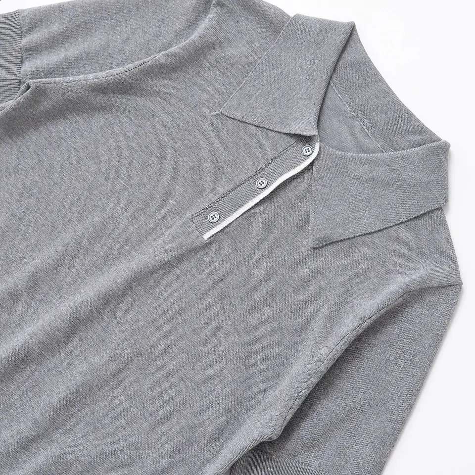 TRAFSHE Y2K Polo T-Shirt Woman Knitted Splicing Collar Top For Women Casual Shirts Woman Spring Tops Woman Clothing 3581004 250318